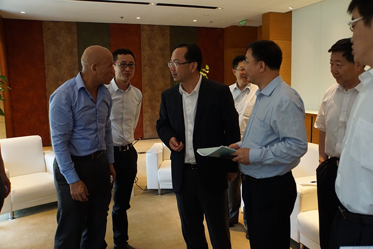 大連市委領(lǐng)導(dǎo)一行來滬商務(wù)洽談