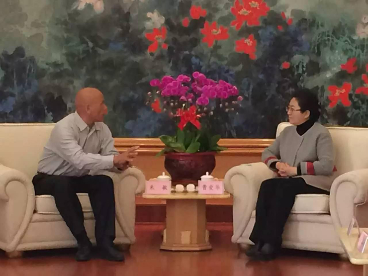 賽伯樂董事長朱敏一行大連訪問