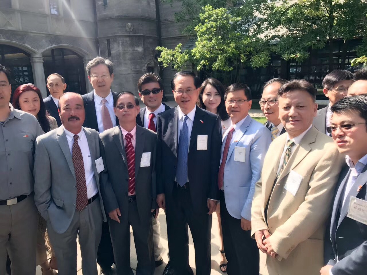 賽伯樂(lè)總裁王陽(yáng)博士出席浙江省委書記車俊訪問(wèn)肯恩大學(xué)歡迎會(huì)